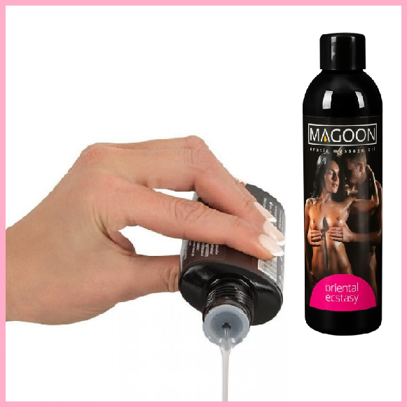 Масажна олія зі східним ароматом 200 мл, олія для розслаблювального масажу, Інтимні іграшки, фото 1