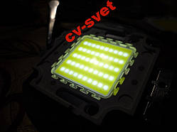 №140 Светодиод 50 w матрица 50w для прожектора 50w 34v