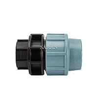 Муфта з внутрішньою різзю "40х1 1/2" для поліетиленових труб ПНД"