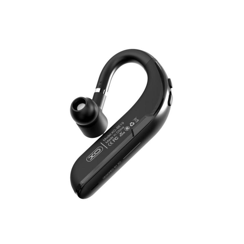 Bluetooth гарнітура XO BE19 black - фото 3 - id-p2117662120