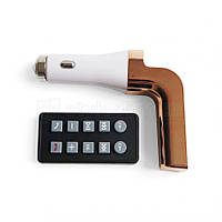 FM-Модулятор 590BT Bluetooth + АЗП 1USB gold