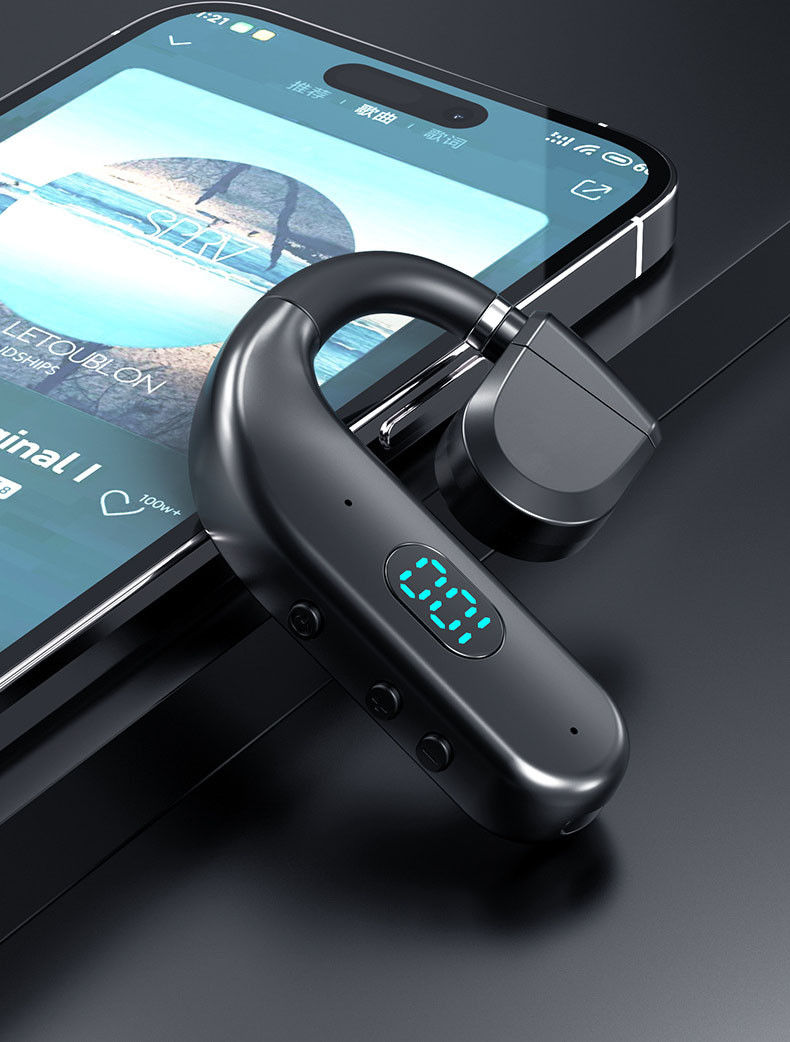 Беспроводные наушники T50 Bluetooth 5.3 на одно ухо. Стерео наушники с  цифровым дисплеем (ID#2117659888), цена: 400 ?, купить на Prom.ua