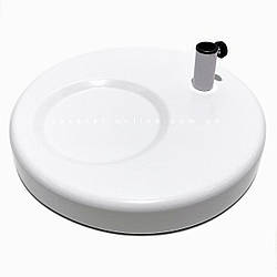 Основа Ardero (Feron) LD1431 ARD діаметром 19см для настільної лампи на струбціні DE1430 ARD білого кольору