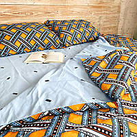 Комплект постельного белья Цитрус качественный материал поликоттон красивое белье от производителя Евро