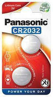 Батарейки Panasonic CR2032 3v 2 шт