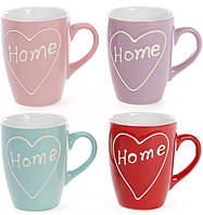 Кружка керамическая "Home is where the heart is" 310мл BD-593-200