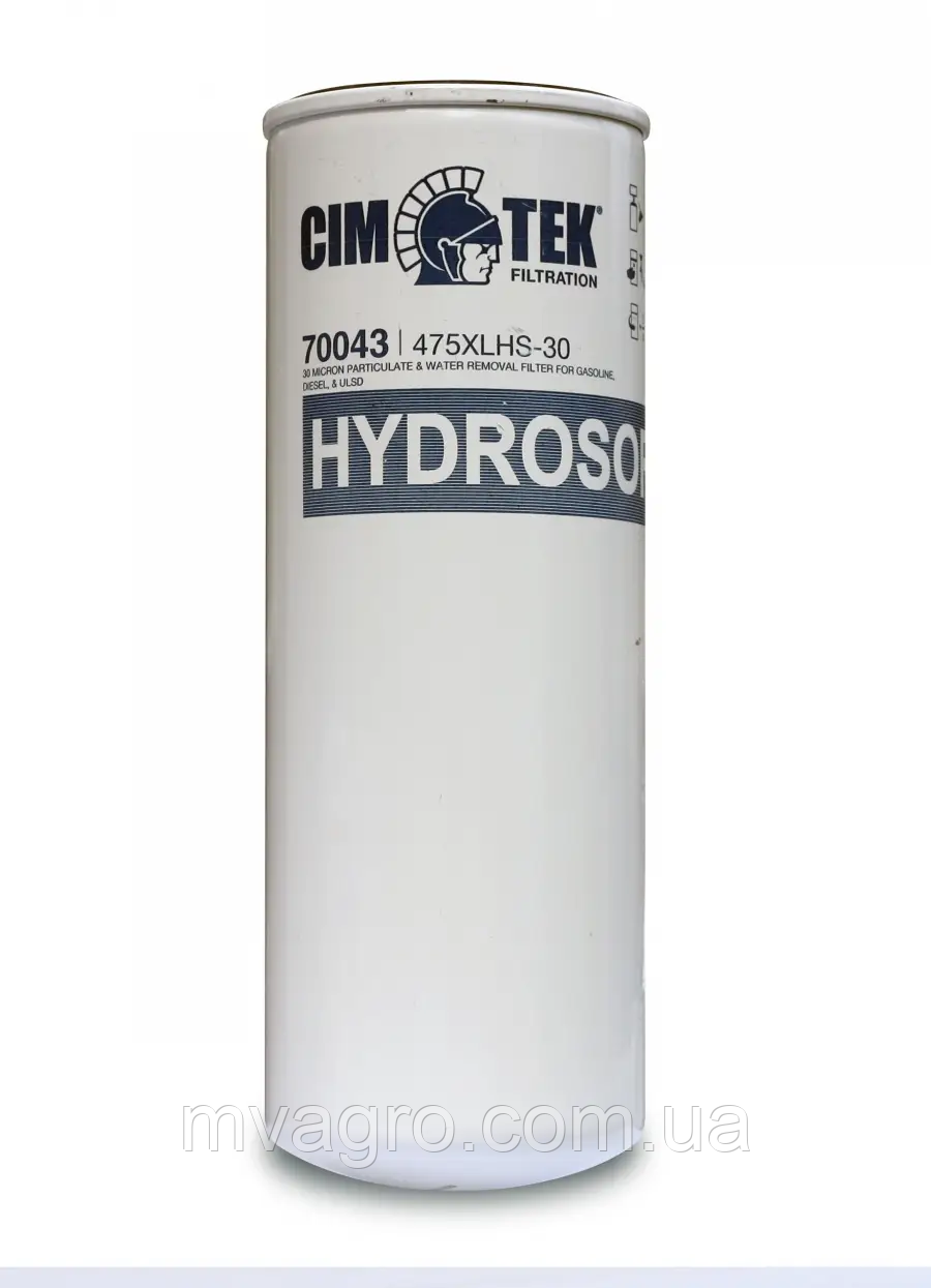 Фільтр тонкої очистки палива CIMTEK 475XL HS-30, до 120 л/хв, фото 1