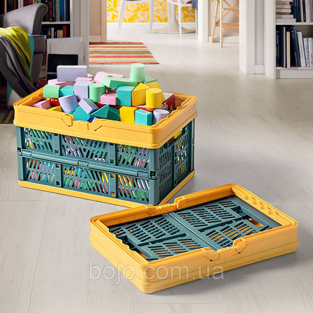 Кошик господарський, що складається великий 50208-0007, Зелений (WAN)