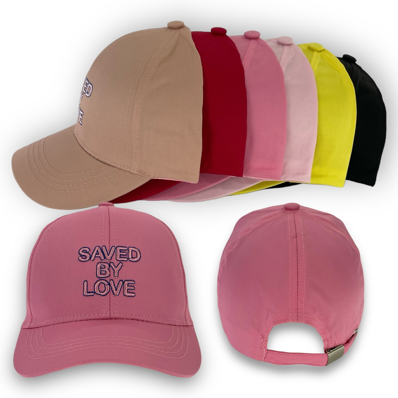 ОПТ Дитяча кепка для дівчинки, 54 р. (5 шт./паковання), фото 1