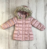 Куртка для девочки HM 09023 116 см Розовый