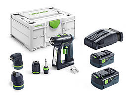 Акумуляторний дриль-шурупокрут C 18 5.0 I-Set Festool 576992