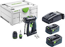 Акумуляторний дриль-шурупокрут C 18 Li 5.0 Plus Festool 574738