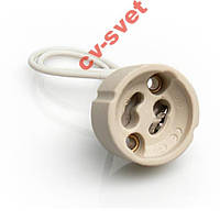 Патрон керамічний для галогенки GU-10