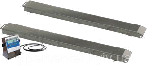 Ваги рейкові неіржавкі пило-вологостійкі ТВ4-3000-1-Р(1200х90)-12h до 3000 кг., фото 1