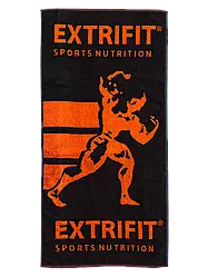 Рушник Extrifit Towel Big (Black-Orange)