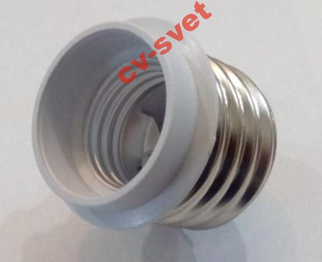 Патрон перехідник із цоколя Е40 на Е27 LM120, фото 1