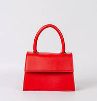 Женская сумка через плечо экокожа красная,кросс-боди стильный клатч