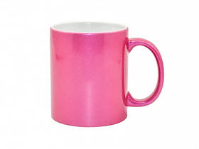Чашка для сублімації перламутрова 330 мл (рожевий)