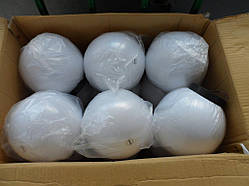 Светильник Шар d-200 садово-парковый белый матовый Д 200