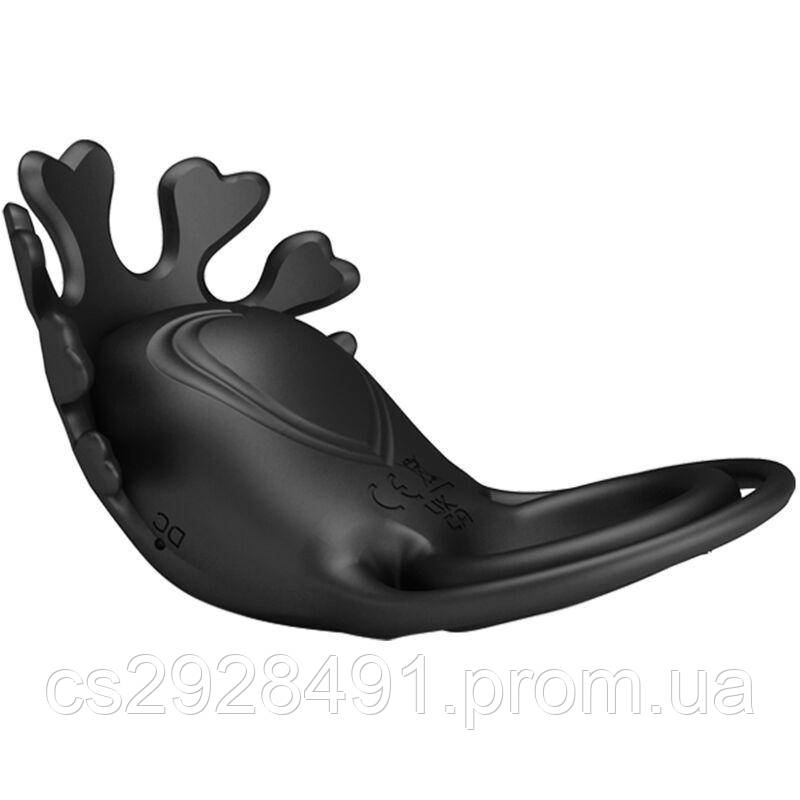 Віброкільце PRETTY LOVE - VIBRATION PENIS RING, Ruben, 7 vibration functions black
