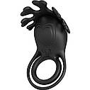 Віброкільце PRETTY LOVE - VIBRATION PENIS RING, Ruben, 7 vibration functions black, фото 3