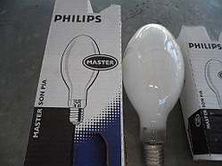 Philips MASTER SON PIA Plus 400 W Фірмова натрієва лампа 400 ватів ДНаТ (не ДРЛ, а ДНАТ!!!!