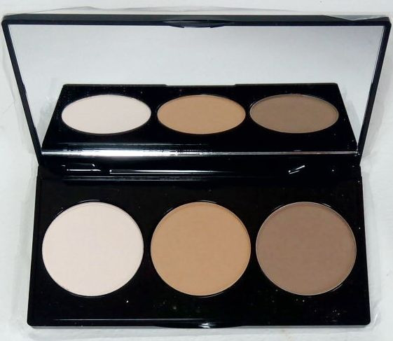 Сухий коректор у палітрі contouring palette Paese 04