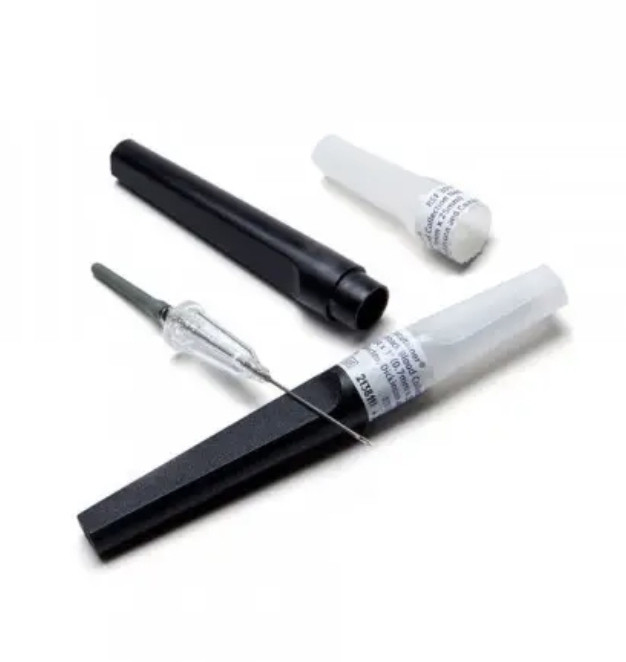 301747 Голка для взяття крові BD Vacutainer® з прозорою камерою 22G, чорна (50шт)