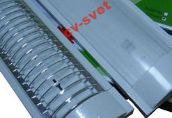 Світильник T8 люмінесцентний ЛПО 1х36 решітка