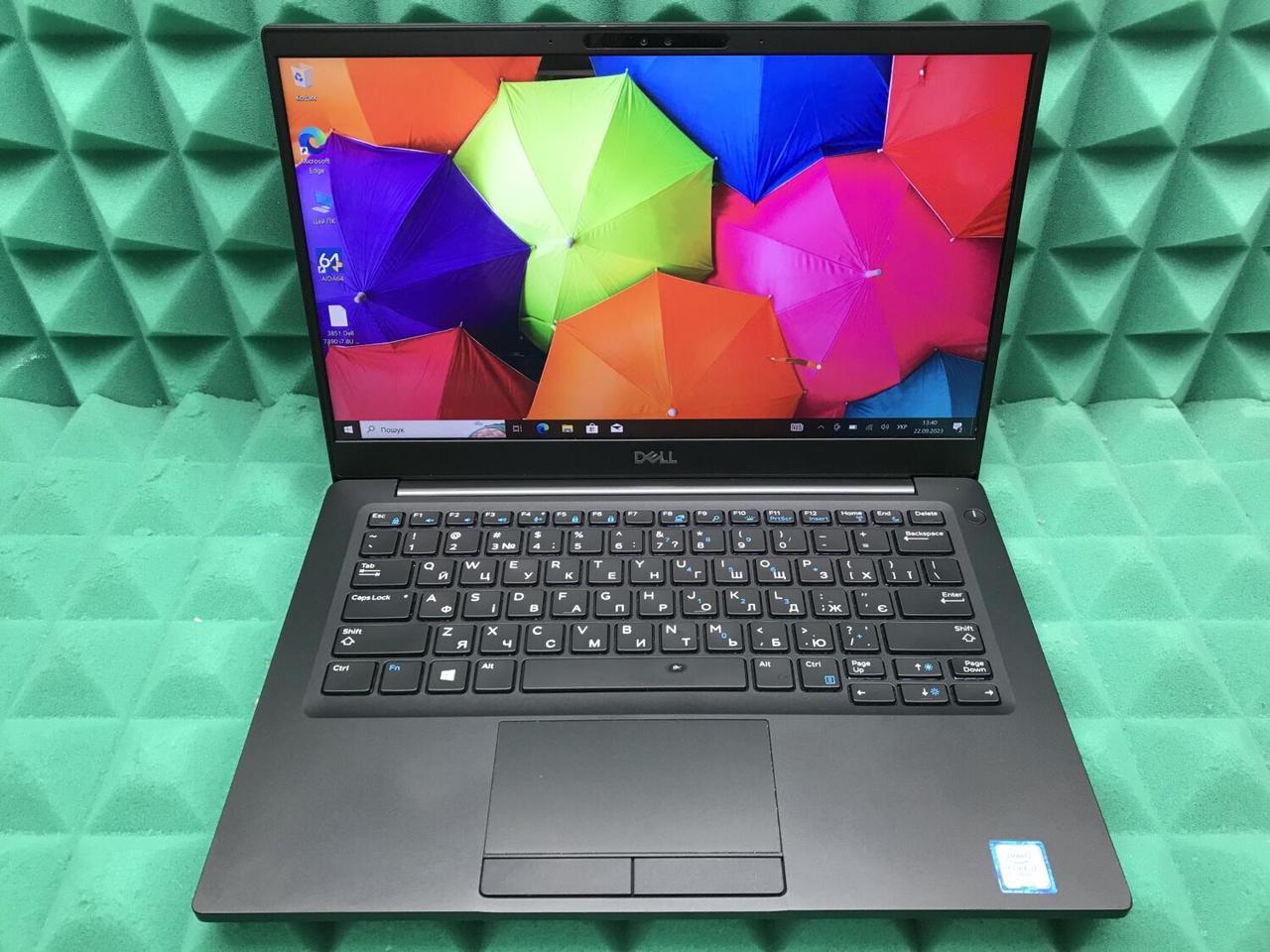 Б/в Ноутбук Б-клас Dell Latitude 7390 13.3" 1920x1080 Сенсорний| Core i7-8650U| 8 GB RAM| 256 GB SSD| UHD 620