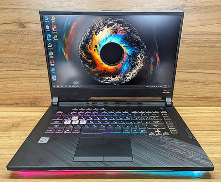 Б/в Ігровий ноутбук Б-клас Asus Rog Strix G512LW 15.6" 1920x1080| i7-10750H| 16GB RAM| 512GB SSD| RTX 2070 8GB, фото 1