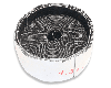 Антимоскітна сітка шторка на магнітах з липучками та декоративною накладкою 100х210см, фото 3