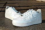 Кросівки жіночі Nike Air Max Force білі низькі, фото 3