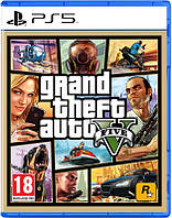 Гра Grand Theft Auto V для PlayStation 5, Russian Subtitles, Blu-Ray диск (5026555431842) DS