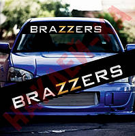 Смуга на лобове скло автомобіля — BRAZZERS, 135*20 см