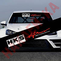 Смуга на лобове скло автомобіля — HKS Hi Power, 135*20 см