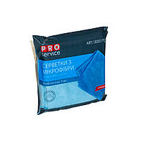 Серветки мікрофібра унів. 5 шт/уп 35*35см PRO Standard, блакитні