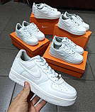Кросівки жіночі Nike Air Max Force білі низькі, фото 6