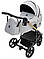 Коляска 2 в 1 Bair Onyx Soft OS-218 сірий, фото 2
