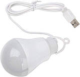 Світлодіодна підвісна USB лампочка 7w, фото 6