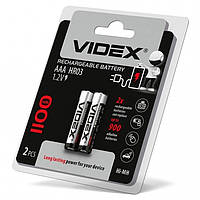 Аккумуляторы Videx HR03/AAA 1100mAh double blister (2 шт.)