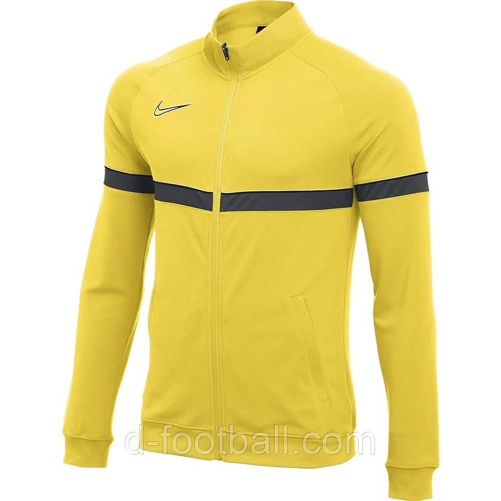 Дитячий спортивний джемпер Nike Dri-FIT Academy 21 CW6115-719, Жовтий, Розмір (EU) — 164cm