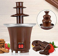 Фондюшниця Шоколадний фонтан Mini Chocolate Fondue Fountain