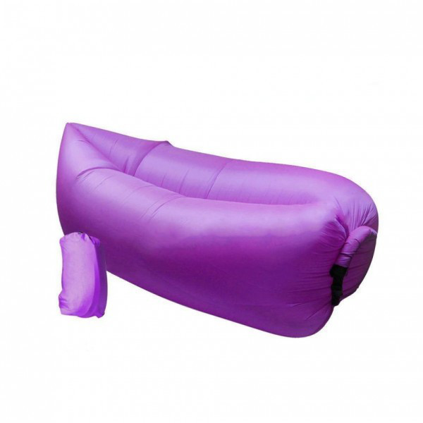 Надувной шезлонг диван мешок Ламзак Lamzac AIR CUSHION Purple - фото 2 - id-p1669432128