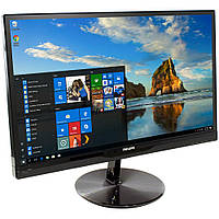 Монитор 23" FullHD 1920*1080 IPS Philips 234E5QHAB LED безрам. VGA 2*HDMI MM внеш.БП чёрный бу A Гар.12мес!