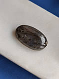 Лабрадор овал камінь без оправи. Кабошон натуральний лабрадор 29*17,5*7 мм. . Індія., фото 5