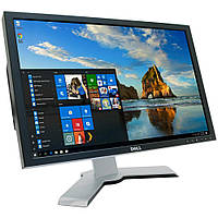 Монитор 24" 1920*1200 IPS Dell 2408WFPb VGA 2*DVI HDMI DP V-in USB*4 CR Pivot серебр.+чёрн. бу A- Гар.12мес!