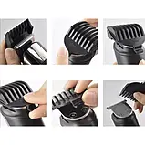 Акумуляторна машинка для стрижки волосся Soulima 19356 тример 5в1, фото 8