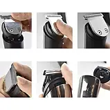 Акумуляторна машинка для стрижки волосся Soulima 19356 тример 5в1, фото 9