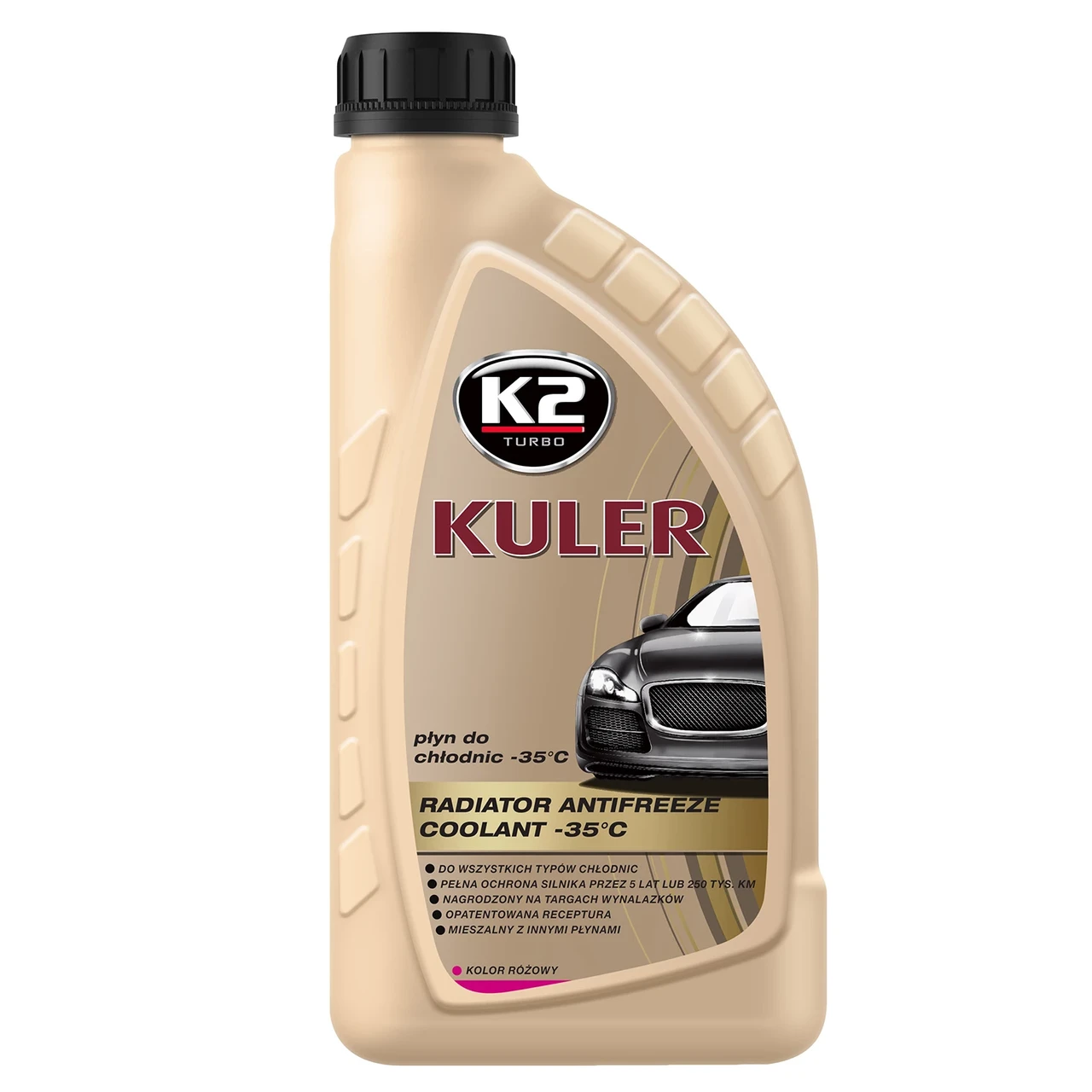 Рідина охолоджуюча K2 Kuler Long Life -35 °C G13 рожева 1 л (T201R)